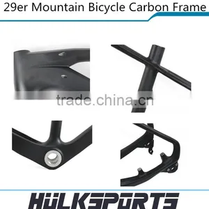 Carbon Frame 29er Mountain Bicycle Frame Carbon Bike Frame 142x12 Rear Axle Thru-axle 29er Carbon Mtb Frame thumbnail-4