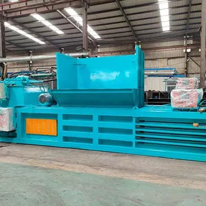 Industrial Solid Waste Baler Decorative Domestic Waste Baler Factory Source for Apparel Beverages Textiles Bottles Pouches Cases thumbnail-3