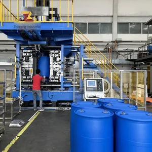 Gejiu 200l Closed Double-ring Plastic Chemical Barrels With Classification Society Certification and un Markings, Qualified for Export With Complete Certificates thumbnail-3