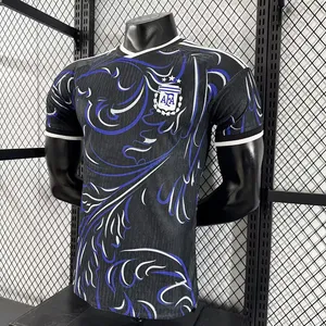 2627 Argentina Away Player Version Jersey for USA, Canada, Mexico World Cup, Messi No.10 Same Style High Quality Low Price Short Sleeve Soccer Shirt thumbnail-4