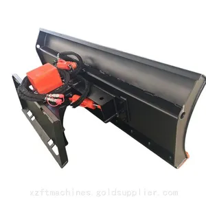 Heavy-Duty Adjustable Hydraulic Snow Blade Attachment for Skid Steer Loader Hydraulic Snow Blades Wholesale thumbnail-2
