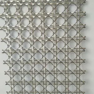Copper Wire Mesh Panel for Interior Design & Space Dividers thumbnail-3