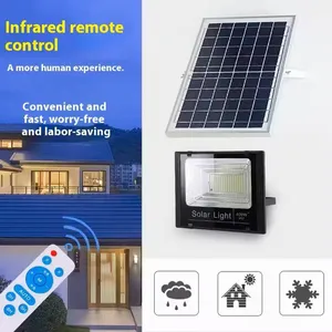 IP67 LED ABS Outdoor Waterproof Solar Flood Light 40W for Landscape and Security High Voltage Solar Light thumbnail-4