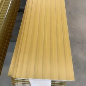 Metal Carved Exterior Wall Panel Polyurethane Foam Insulation Decoration Sandwich Panel With EPS Core thumbnail-3
