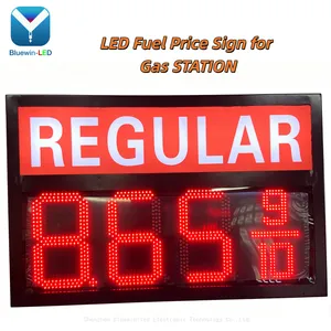 Gas Station LED Price Sign Manufacturer | Digital Fuel Price Board thumbnail-4