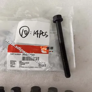 Hex Fange Head Screw 3920780 for Cummins Engine Parts thumbnail-2