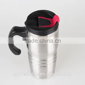Classic Custon Design Double Wall Steal Mug/ Auto Mug With pp Handle thumbnail-4