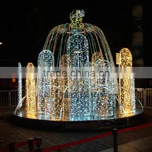 Fountain Lamp Light Motif 3D Motif Light Decoration thumbnail-1