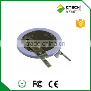 ML2020 Car Key Battery 3V Coin Cell With Solder Tabs thumbnail-3