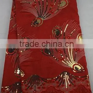 Mitaloo George Fabric African Raw Silk George Fabric With Sequins MGP1002 thumbnail-4