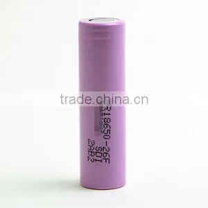 Factory Price ICR 18650-26F 3.7V Lithium Rechargeable Battery For Flashlight thumbnail-4