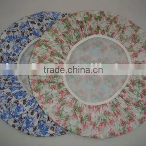 Pvc Fashion Plastic Shower Cap Beautiful Shower Cap Single Layer Shower Cap for Women thumbnail-1