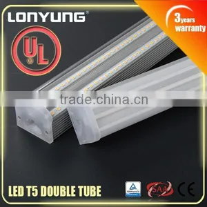Waterproof Indoor Lighting t5 1.8M 2.4M 8 ft t5 Led Fluorescent Tube With 3 Year Warranty thumbnail-1