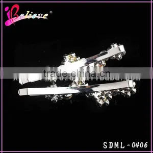 Bling Bling Rhinestone Hair Bobby Pins Flower Hairpin, Hair Accessories for Women thumbnail-3