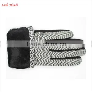 2016 Ladies Woolen Smart Gloves for Wholesale With Polyester Lining thumbnail-1