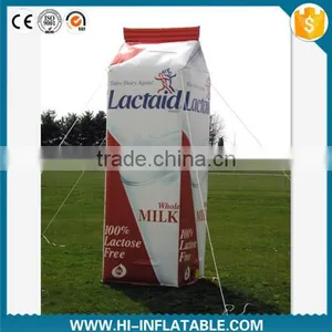 Hottest Sale Giant Advertising Inflatable Replica Milk Bag / Box, Inflatable Replicas Milk Bag / Box Model for Sale thumbnail-1