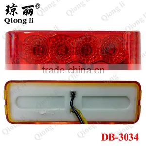 Mini 4 LEDs Side Marker and Clearance Truck 12v/24v Led Side Marker Lights thumbnail-1