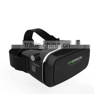 Factory New VR BOX 3d Glasses Mobile Phone Virtual Reality Fit 4.7 to 6.0 Inch Mobile Phone 3 d Glasses Print Logo vr Headset Quality Choice thumbnail-3