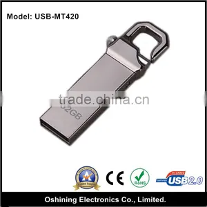 Best Selling Excellent Silver Shape Metal Custom Logo USB Flash Drive Bulk Cheap ( USB-MT420 ) thumbnail-1
