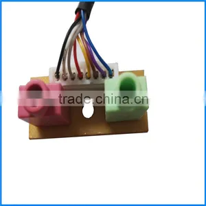 Dual HD Audio I/O PC Front Panel Cable Audio Port For Computer thumbnail-1