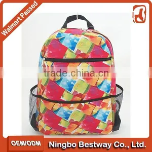 Chinese School Bag Waterproof Big Book Bags School Library Bags thumbnail-1