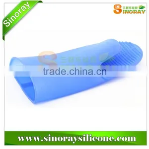 Heat Resistant Baking Silicone Rubber Oven Mitt thumbnail-1