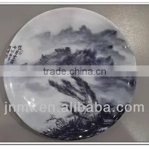 Delicate 10 Inch Sublimation Ceramic Coated Plate thumbnail-1