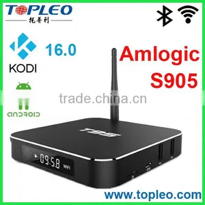 Kodi 16.0 New TOPLEO T95 Amlogic S905 Quad Core TV Box 4K Android 5.1 OTT TV Box thumbnail-1