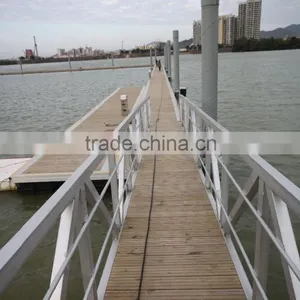 Marine Aluminum Flexible Setting Gangway Wahrf Ladder thumbnail-1