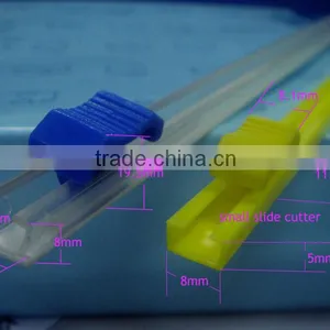 Small Slide Cutter, Stick-on Type Cling Film Slide Cutter, for Cutting Cling Film Food Wrap, Plastic Film, Stretch Film thumbnail-4