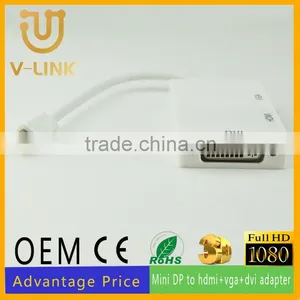 Manufacture Price Mini dp to Hdmi Dvi Vga Adapter Cable for Computer thumbnail-1
