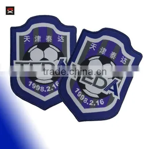 High Class Quality Woven Patch for Soccer Jacket thumbnail-2
