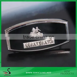Sinicline Custom Made Luxury Metal Label With Epoxy Effect thumbnail-2