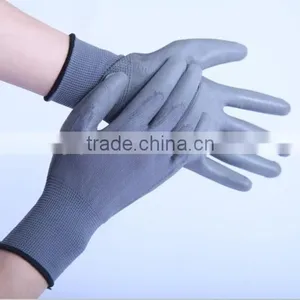 PU Palm/Top Fit Coated Gloves Antistatic Gloves ,Industrial Safety Gloves thumbnail-1