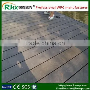 Grooved Deck Board for Black Plastic Composite Deck Board With High Quality Plastic Composite Decking Floor thumbnail-2