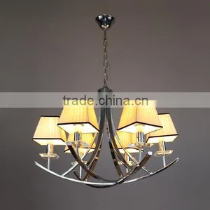 New Modern Decoration Lighting,fabric Square Shade Pendant Lights thumbnail-1