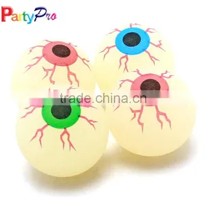 Popular Glow Eyes Bouncy Balls Rubber Stress Ball thumbnail-1