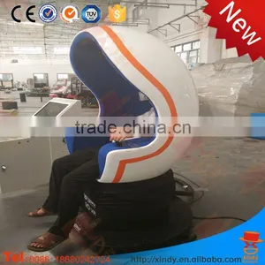 Super Quality 360 Degree Dynamic Virtual 9D Egg Cinema for Amusement Park Simulator thumbnail-5