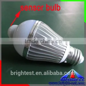 E27/E14 9/12/15W PIR Infared Motion Sensor Detection Led Bulb for Washroom Stairway thumbnail-4