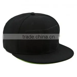 2015 Fashion Style Cotton Baseball Cap Snapback Hat With a Hook and Loop Patch thumbnail-1