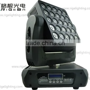 Fresh New Hot Selling 25*10w RGBW 4in1 Infinite Matrix Blinder Disco Stage Light Led Moving Head Light thumbnail-2