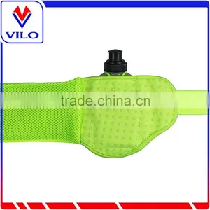 Hydration Running Belt / Adjustable Waist Hydration Pack / Fitness Workout Belt With 2BPA Water Bottles thumbnail-5