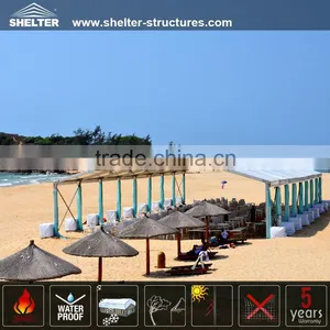 Hot Sale Windproof Sun Shade Tent With Aluminum Frame Structures Shelter Tent thumbnail-2
