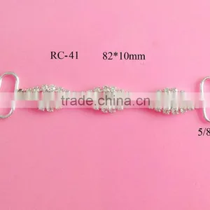 Stock Hot Selling Rhinestone Connector for Headband/hairwear(RC-41) thumbnail-1