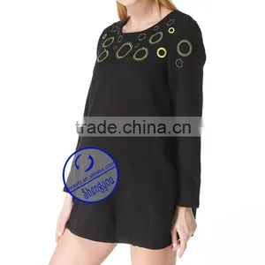 Custom 100% Cotton Embroidered Fleece Maternity Clothes thumbnail-4