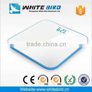 New Product 2016 Electronic Glass Digital LED Personal Weighing Scale 150kg thumbnail-1