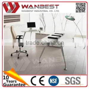 Modern Custom Cheap Office Desk Table White thumbnail-1