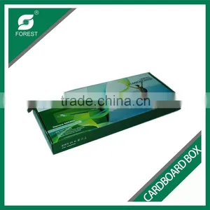 CUSTOM PRINTED CARDBOARD PACKING BOX FOR ELECTRONIC CONSUMABLES CORRUGATED FLAT FOLD CORRUGATED BOX WITH HANDLE thumbnail-6