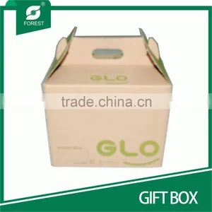 DISPOSABLE CORRUGATED PAPER CARTON FOR SHIPPING GIFT thumbnail-6