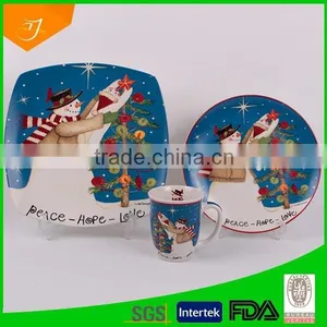 Dinner Set Stoneware for Winter Disign thumbnail-2